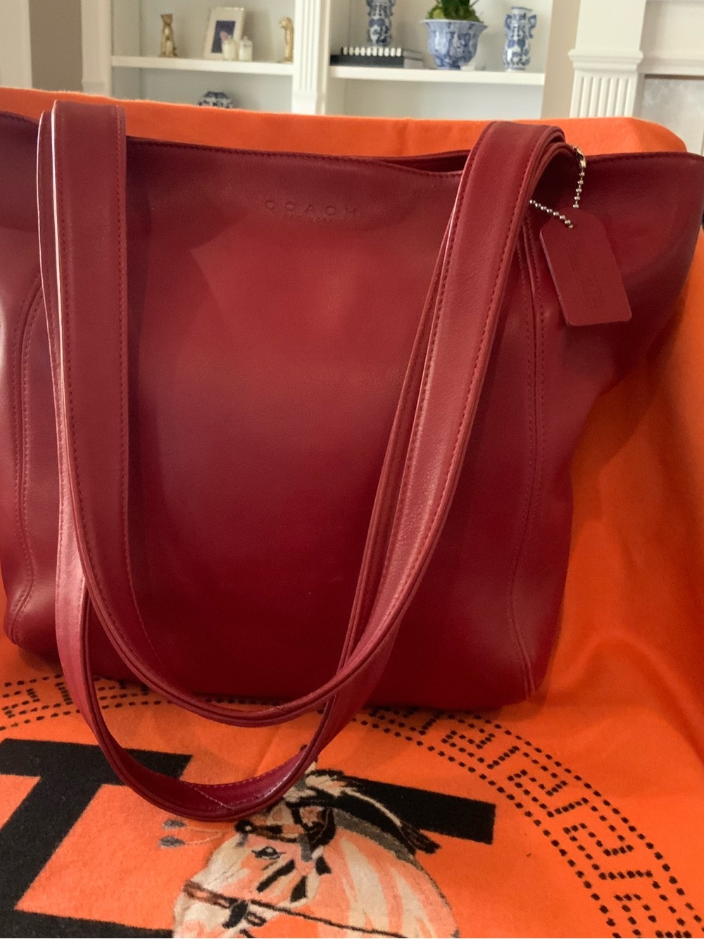 Coach vintage Leather Shoulder Tote
